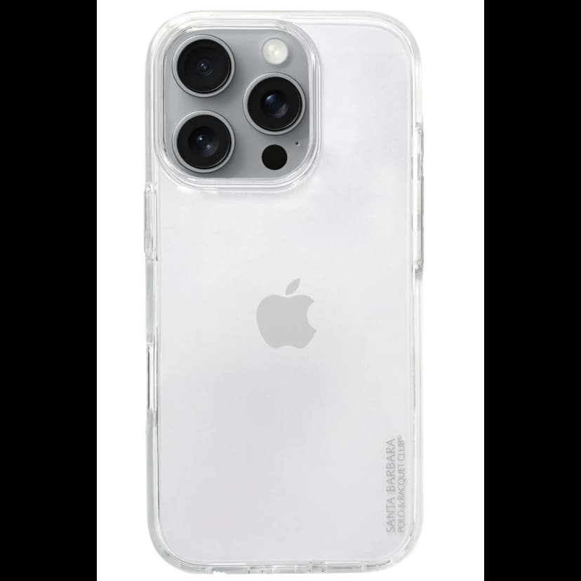 Santa Barbara Polo Racquet Club Apple iPhone 16 Pro Murray Şeffaf Kapak - Şeffaf