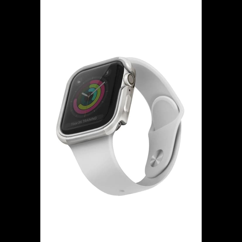 Uniq Apple Watch 46mm Valencia Saat Kasa Koruyucu - Gümüş