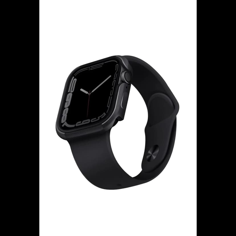 Uniq Apple Watch 46mm Valencia Saat Kasa Koruyucu - Siyah