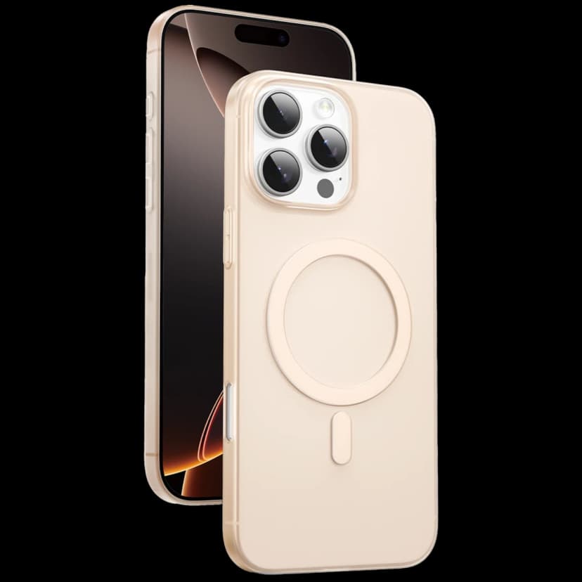 Keephone Apple iPhone 16 Pro AirSkin Pro Magsafe Kılıf - Çöl Titanyum