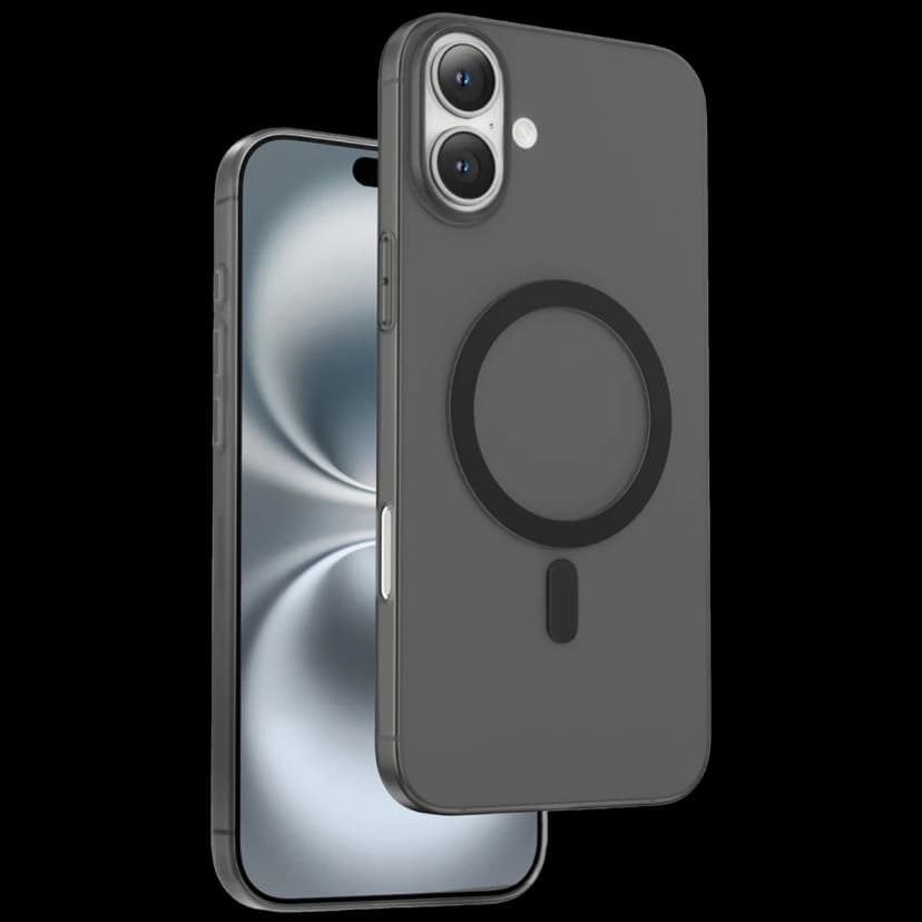 Keephone Apple iPhone 16 AirSkin Pro Magsafe Kılıf - Siyah