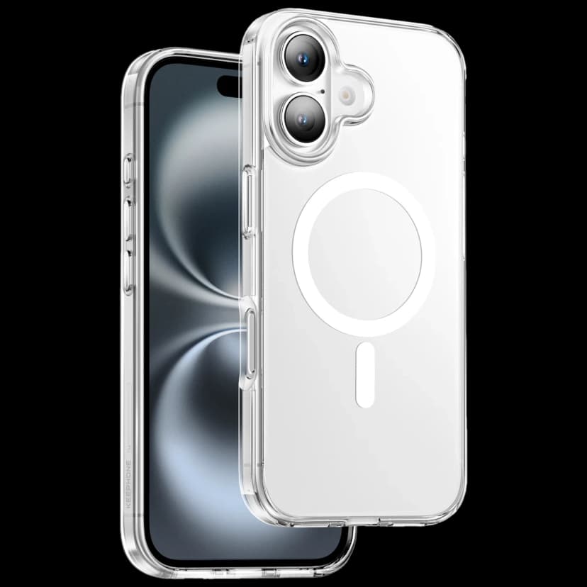 Keephone Apple iPhone 16 Plus Hybrid Pro Magsafe Kılıf - Şeffaf