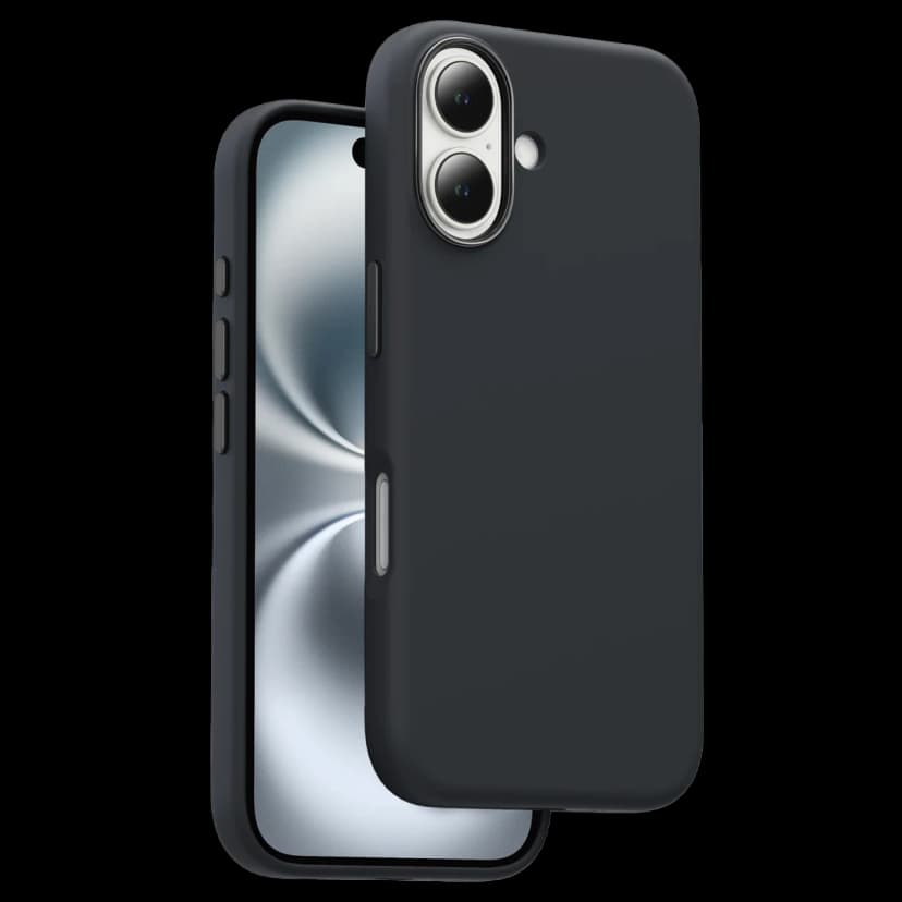 Keephone Apple iPhone 16 Rosana Silikon Kılıf - Siyah