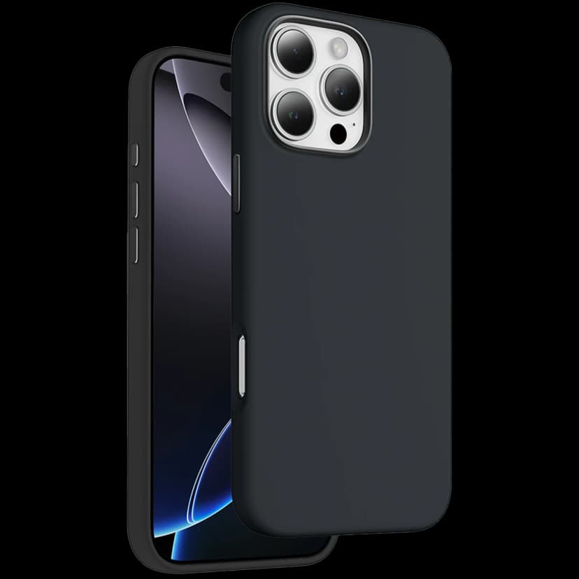Keephone Apple iPhone 16 Pro Max Rosana Silikon Kılıf - Siyah