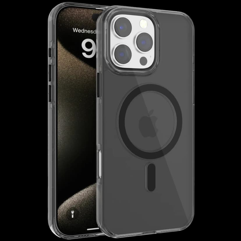 Joko Apple iPhone 16 Pro Max Gleam PC Sert Magsafe Kılıf - Siyah