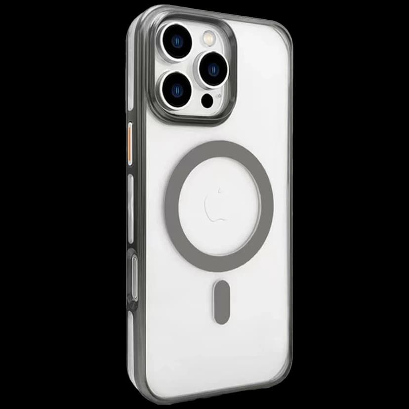 Joko Apple iPhone 16 Pro Gleam PC Sert Magsafe Kılıf - Titan Gri