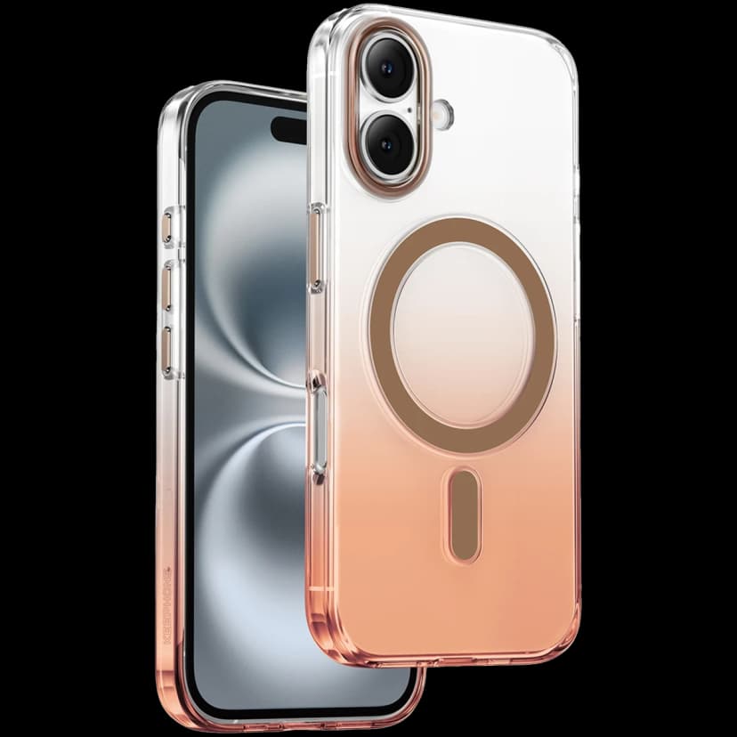 Keephone Apple iPhone 16 Aurora Pro Magsafe Kılıf - Çöl Titanyum