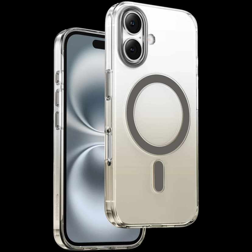 Keephone Apple iPhone 16 Aurora Pro Magsafe Kılıf - Natural Titanyum