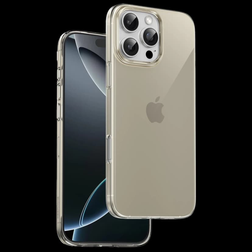 Keephone Apple iPhone 16 Pro Max X-Crystal Slim Kılıf - Natural Titanyum