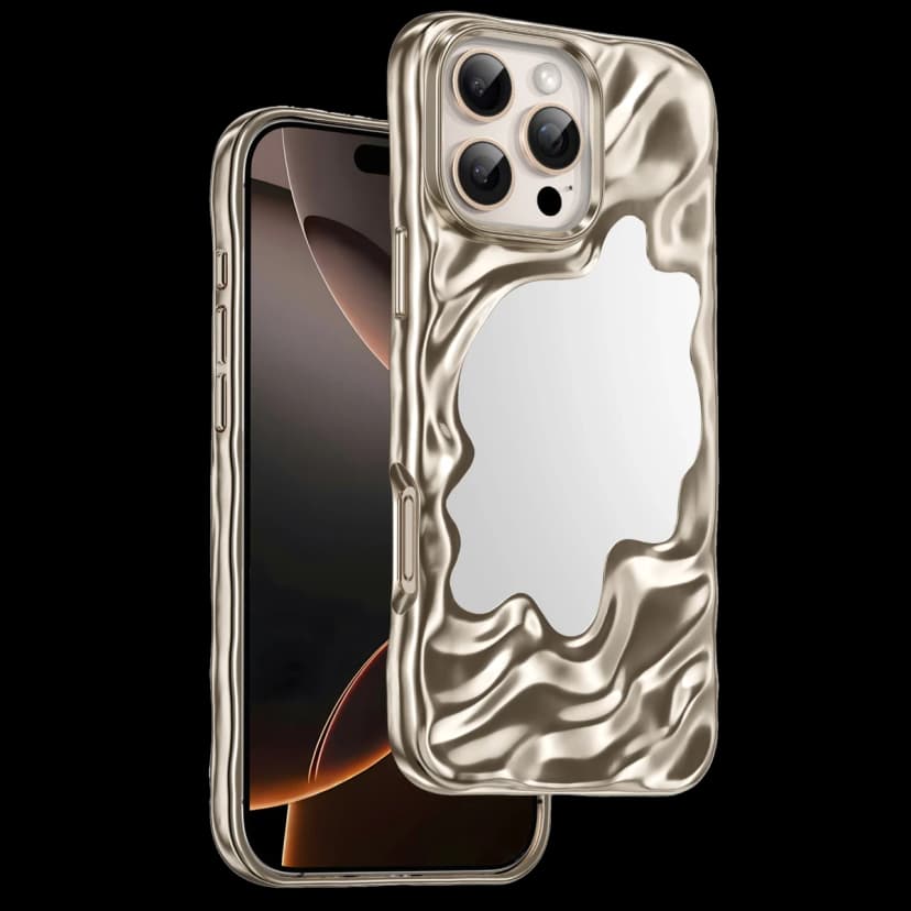 Keephone Apple iPhone 16 Pro Max Surya Magsafe Kılıf - Gold