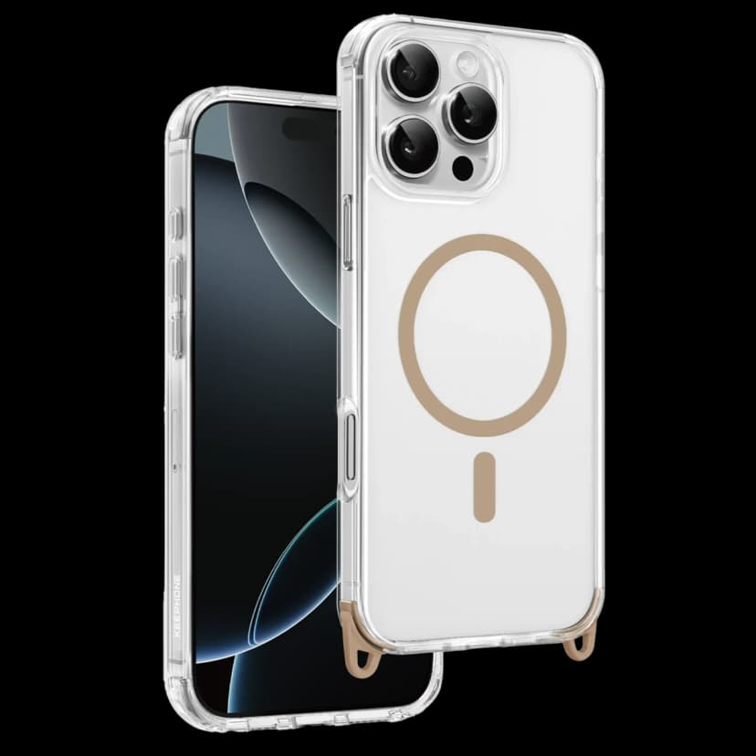 Keephone Apple iPhone 16 Pro MagRock Magsafe Kılıf - Çöl Titanyum
