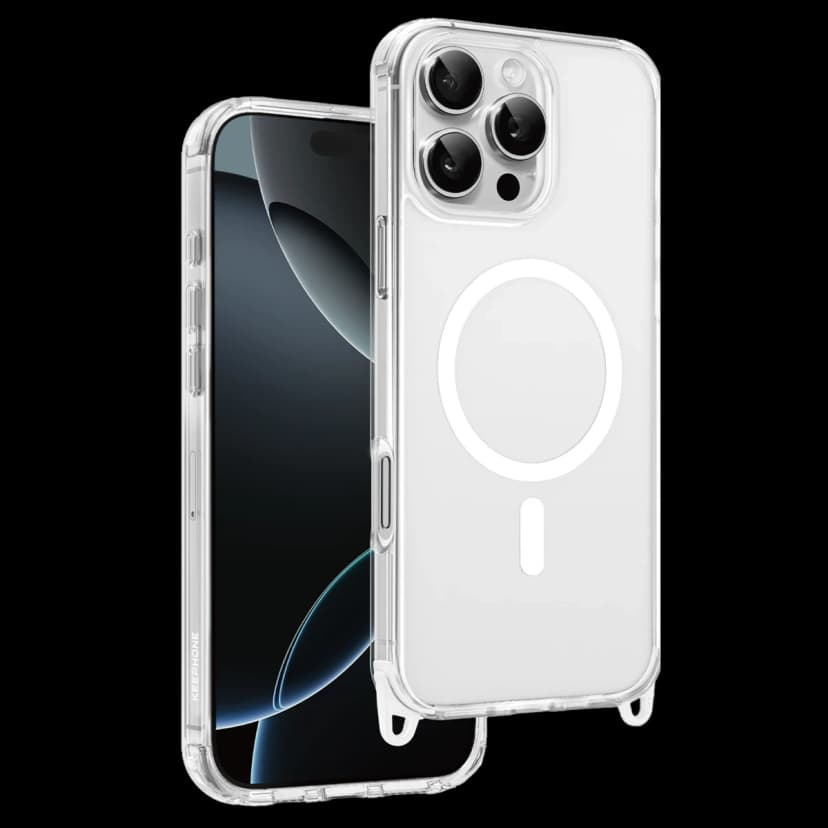 Keephone Apple iPhone 16 Pro MagRock Magsafe Kılıf - Beyaz