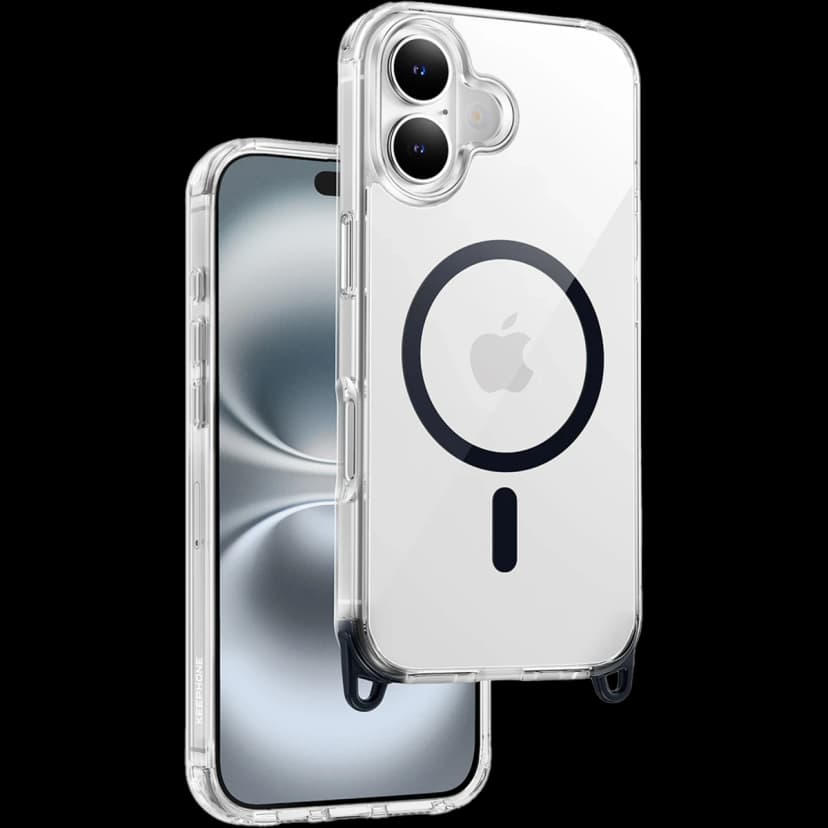 Keephone Apple iPhone 16 Plus MagRock Magsafe Kılıf - Siyah