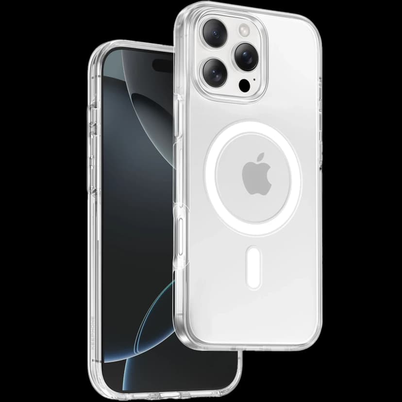 Keephone Apple iPhone 16 Pro Max Non Yellow Şeffaf Magsafe Kılıf - Şeffaf