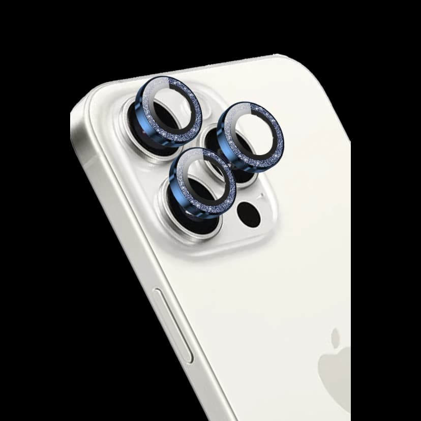 Keephone Apple iPhone 15 Pro Max Maria Simli Kamera Lens Koruyucu - Lacivert