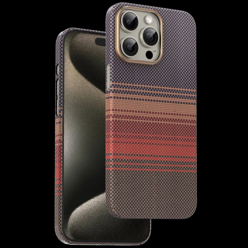 Keephone Apple iPhone 16 Pro Kevlar Seanova Magsafe Kılıf - Sunrise