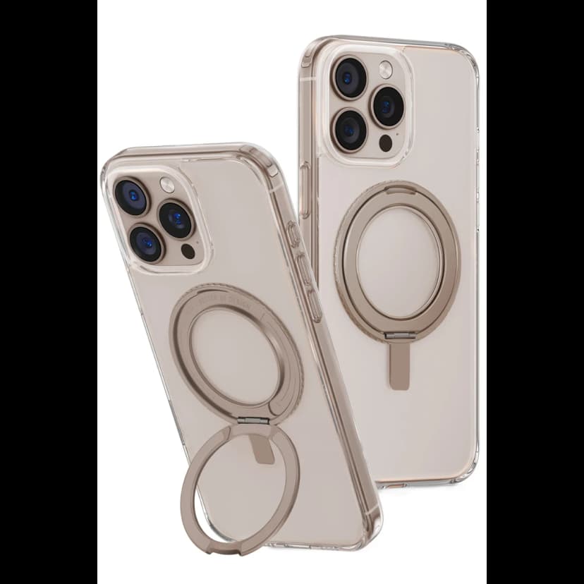 Uniq Apple iPhone 16 Pro Max Swivix Rotating Kickstand Kapak - Gold