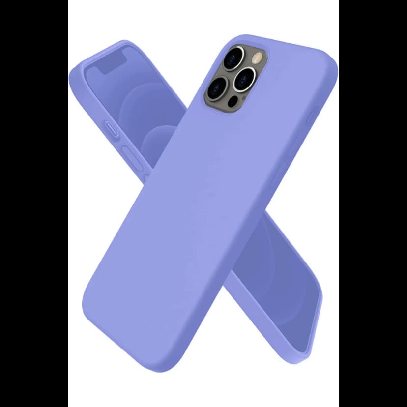 Newface Apple iPhone 12 Pro Max Kılıf First Silikon - Mor