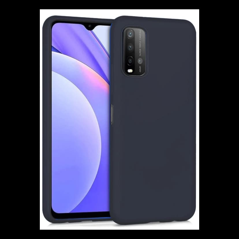 Newface Xiaomi Redmi 9T Kılıf Nano içi Kadife Silikon - Siyah