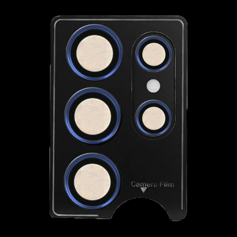 URR Samsung Galaxy S25 Ultra AR Kamera Lens Koruyucu - Açık Mavi