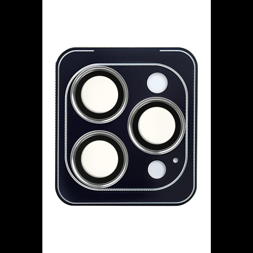 URR Apple iPhone 13 Pro Max Titanium Alloy AR Kamera Lens Koruyucu - Gümüş
