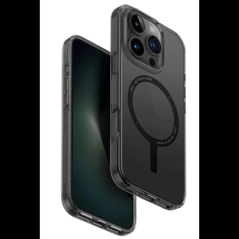 Uniq Apple iPhone 16 Pro Clario Magsafe Kapak - Siyah