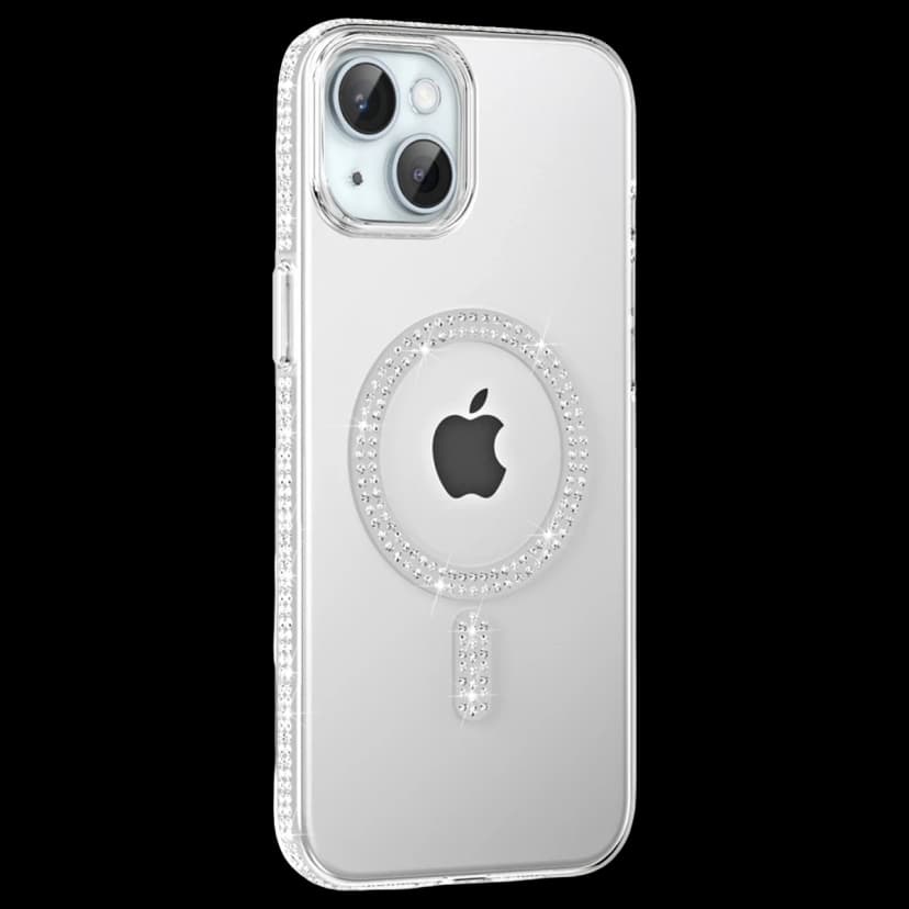Joko Apple iPhone 14 Move Taşlı Magsafe Kapak - Natural Grey