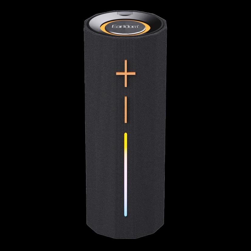 Earldom A39 5W RGB Işıklı Süper Bass BT 5.3 Kablosuz Hoparlör - Siyah