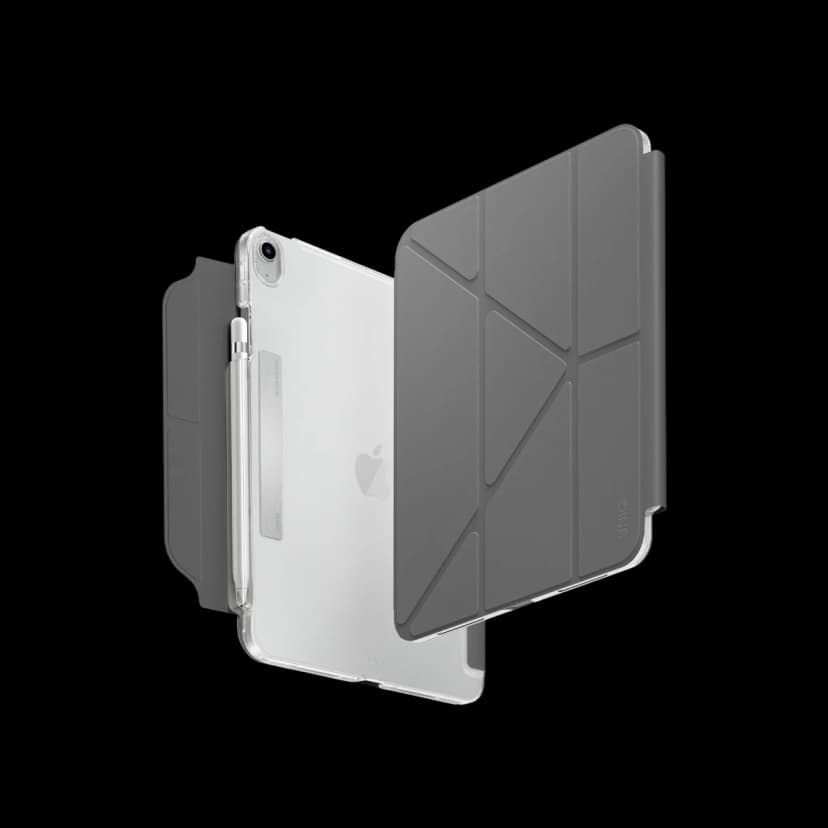 Uniq Apple iPad 2025 10.9 (10.nesil) A16 Camden Katlanabilir Tablet Kapak - Gri