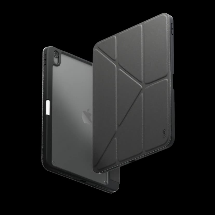 Uniq Apple iPad 2025 10.9 (10.nesil) A16 Moven Standlı Tablet Kapak - Gri