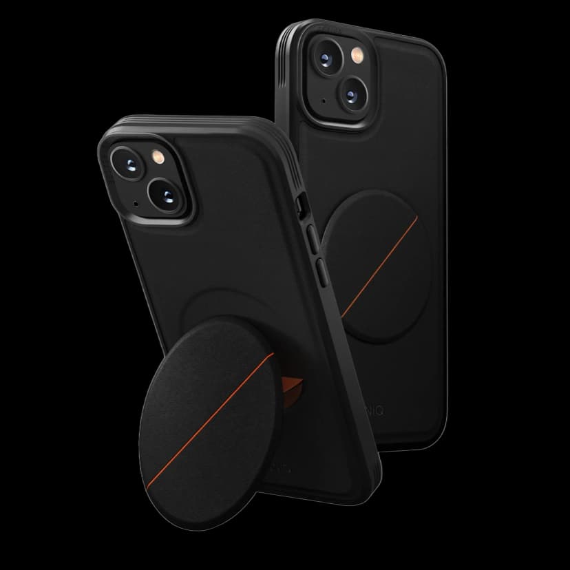 Uniq Apple iPhone 14 Plus Novo Standlı Kapak - Siyah