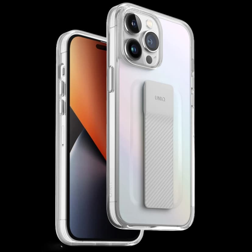 Uniq Apple iPhone 14 Pro Heldro Mount Kapak - Gökkuşağı