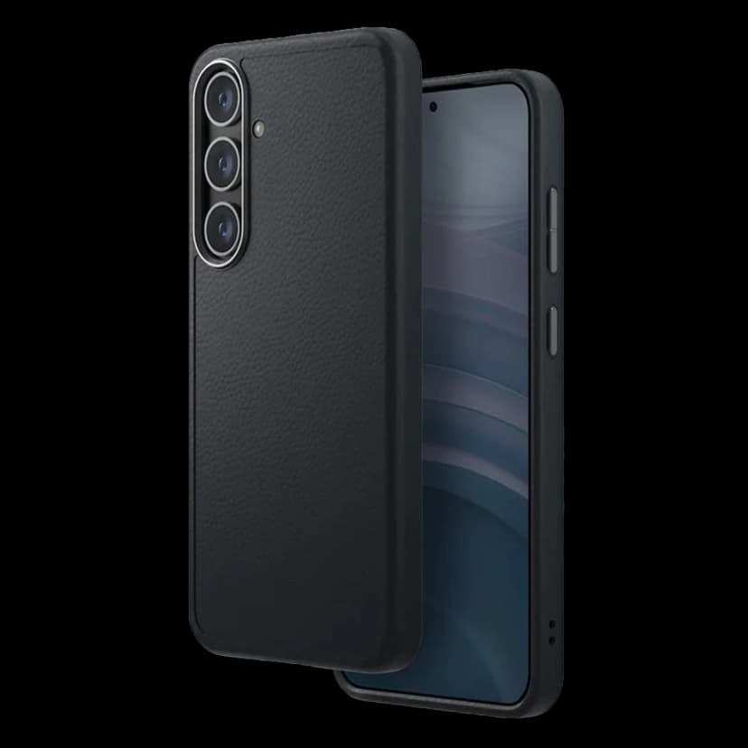 Uniq Samsung Galaxy S24 Plus Stexa Deri Kapak - Siyah