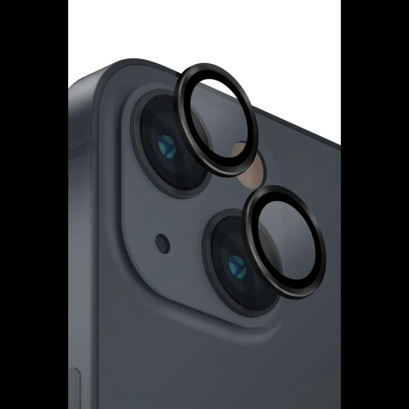 Uniq Apple iPhone 14 Optix Kamera Lens Koruyucu - Siyah