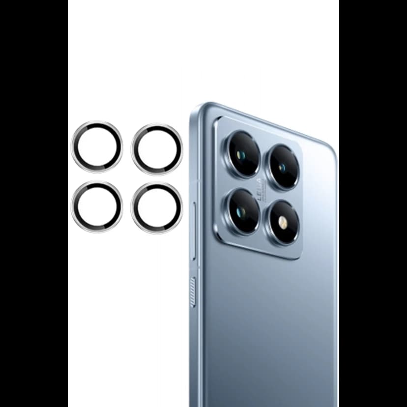 Joko Xiaomi Mi 14T Pro PVD Metal Kamera Lens - Gümüş
