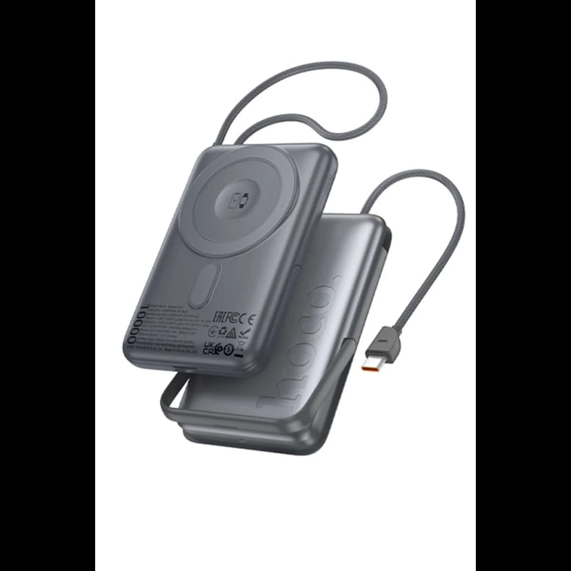 Hoco. Q43 Clever 3in1 10.000 mAh PD 20W Standlı Magsafe Powerbank - Gri