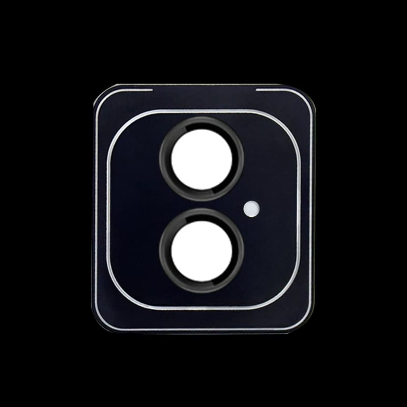 URR Apple iPhone 16 Fan Series AR Kamera Lens Koruyucu - Siyah