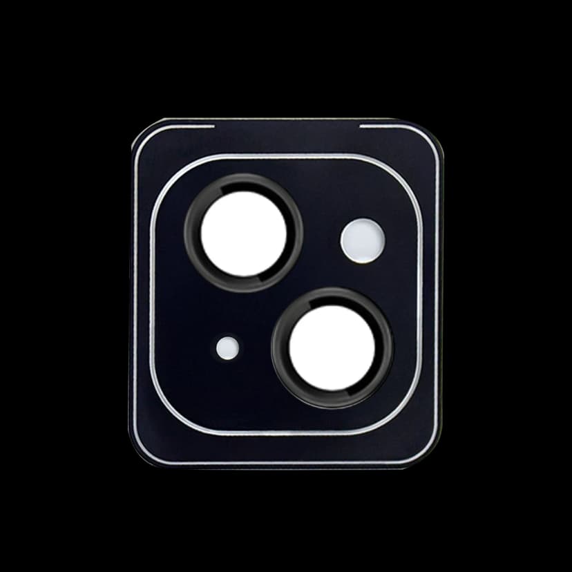 URR Apple iPhone 14 Fan Series AR Kamera Lens Koruyucu - Siyah