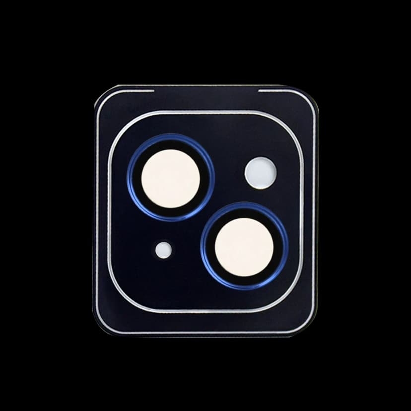 URR Apple iPhone 13 Fan Series AR Kamera Lens Koruyucu - Mavi