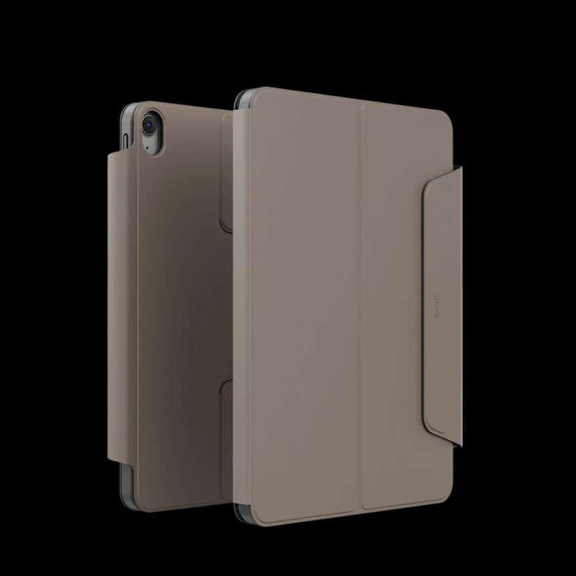 Uniq Apple iPad Air 11 (2024) Rovus Snapmount 360 Derece Dönebilen Manyetik Tablet Kılıf - Gri
