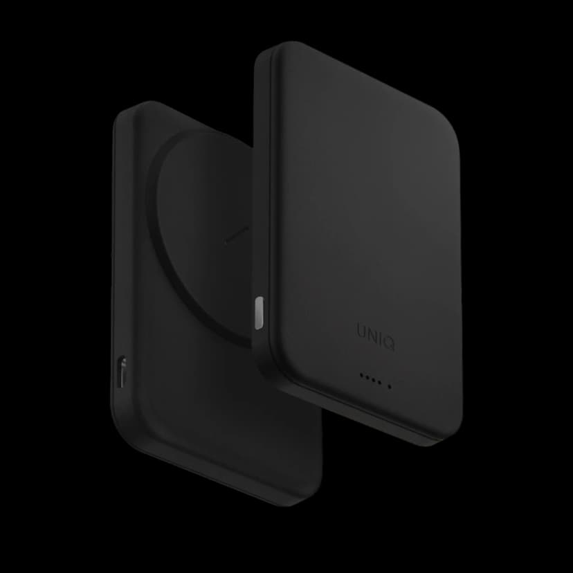 Uniq Lyden Lexa 5.000mAh Manyetik PD Kablosuz Type-C Powerbank - Siyah