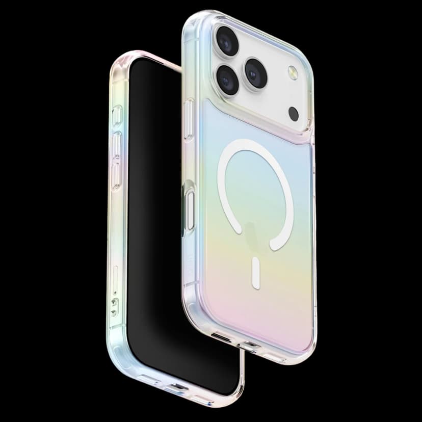 Uniq Apple iPhone 17 Pro Max Iridescia Magsafe Kapak - Rainbow
