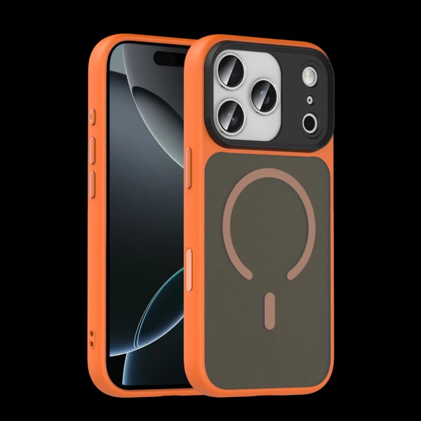 Joko Apple iPhone 17 Pro Max Megane Magsafe Kapak - Turuncu
