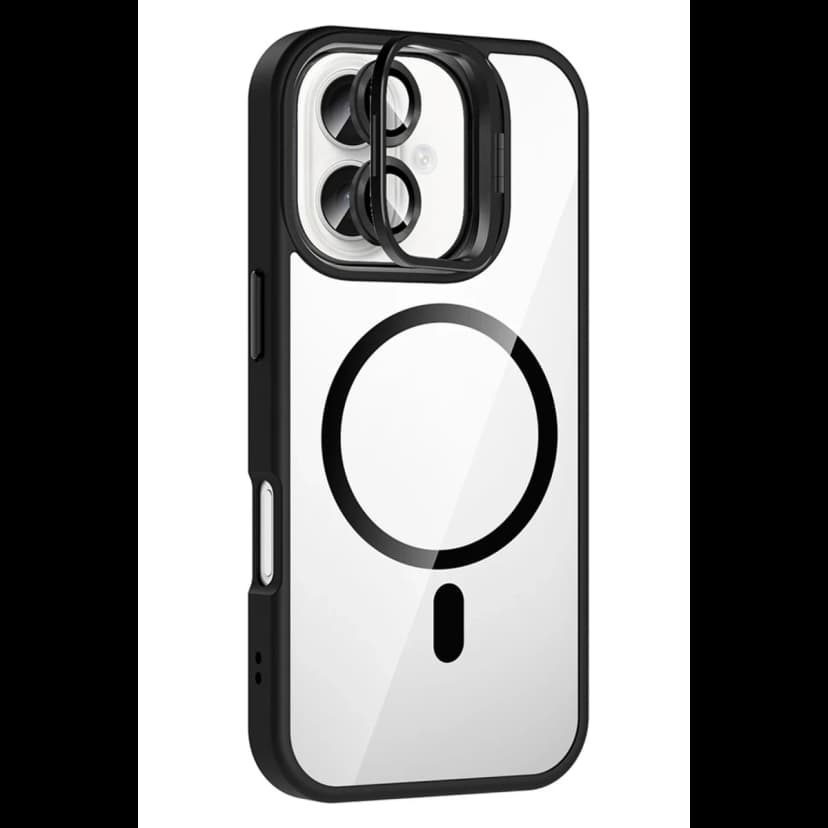 Joko Apple iPhone 17 Remim Lensli Magsafe Standlı Kapak - Siyah