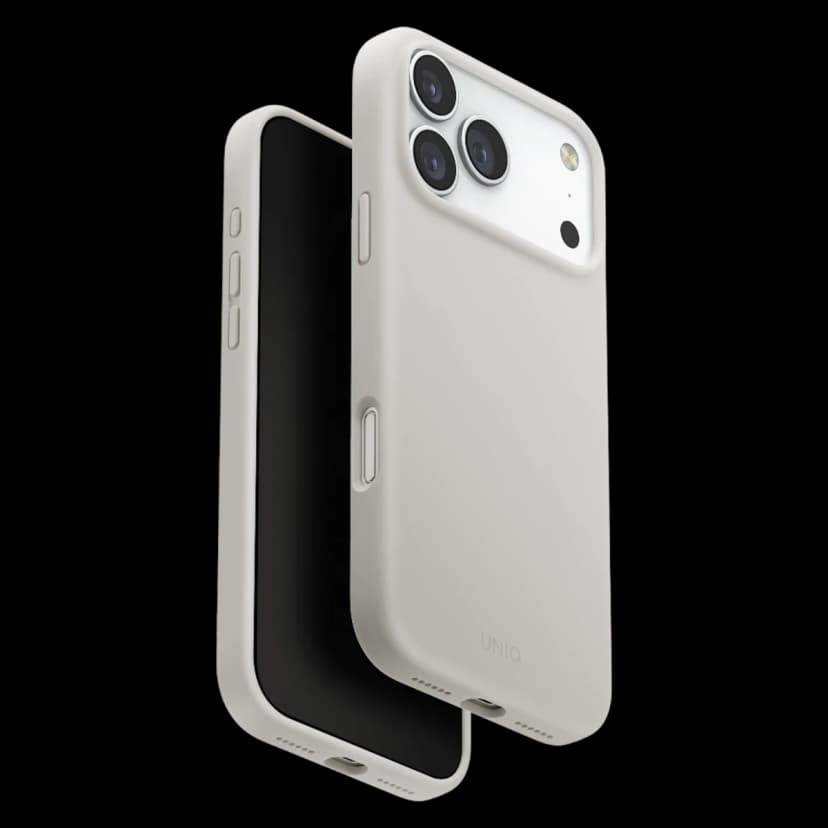 Uniq Apple iPhone 17 Pro Lino Hybrid Magsafe Kapak - Gri