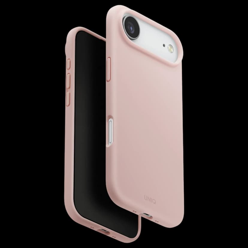 Uniq Apple iPhone 17 Air Lino Hybrid Magsafe Kapak - Pembe