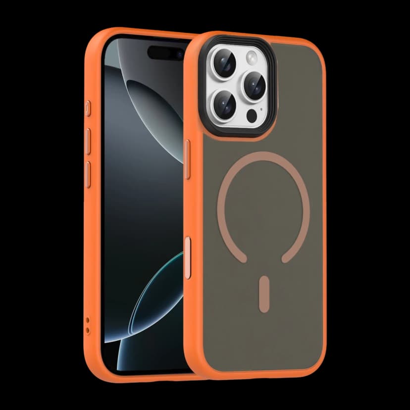 Joko Apple iPhone 16 Pro Max Megane Magsafe Kapak - Turuncu