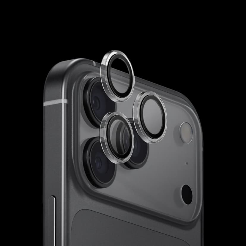 Uniq Apple iPhone 17 Pro Max Optix Kamera Lens Koruyucu - Şeffaf