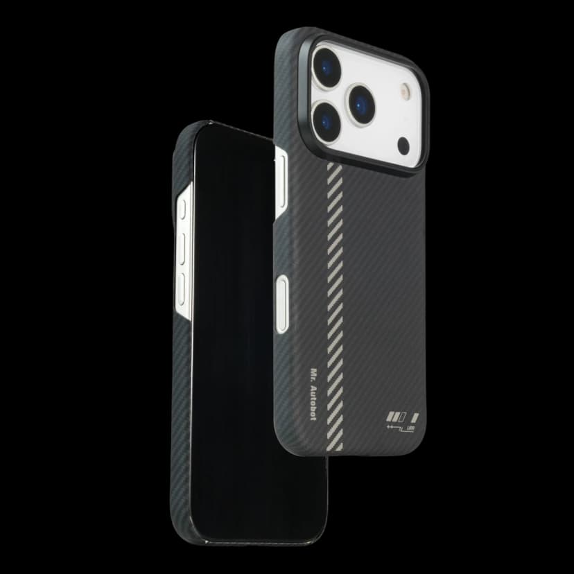 URR Apple iPhone 17 Pro Max Pure Kevlar Magsafe Kapak - Gri