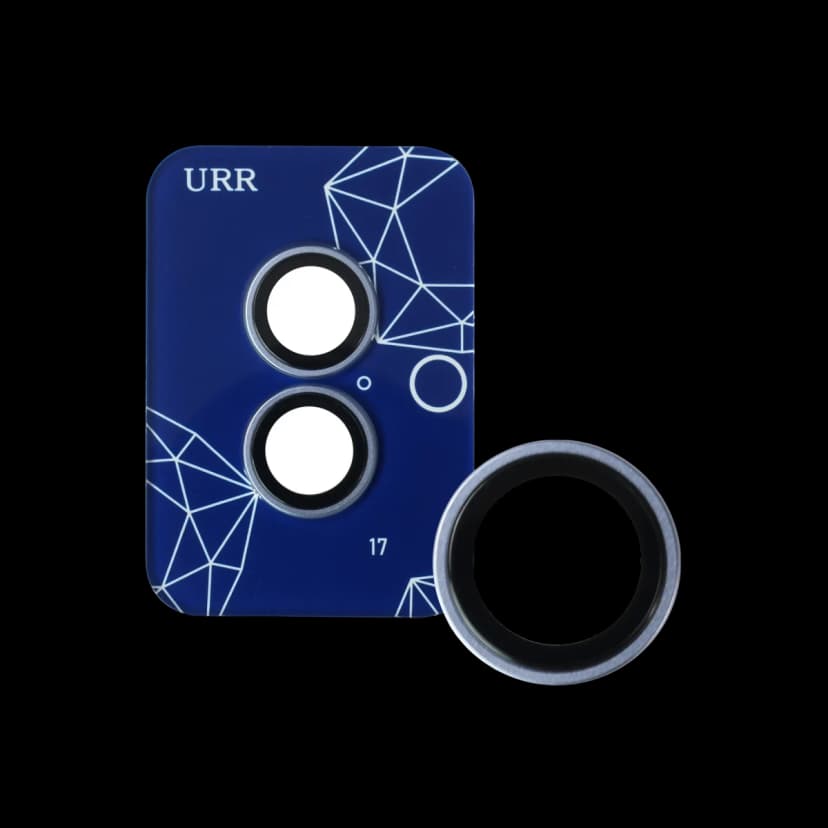 URR Apple iPhone 17 Sapphire PVDSS Kamera Lens Koruyucu - Lila